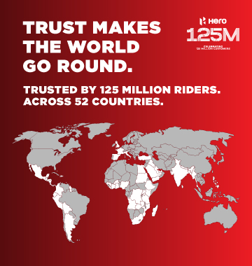 Hero Trusted By 110 Million Riders