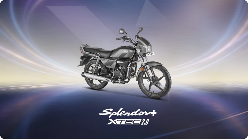 Hero Splendor Plus XTEC 2.0 designed for affordable daily commuting